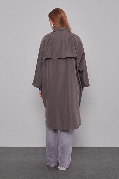 Levidor Τρεντσίκοτ oversized ανθρακί