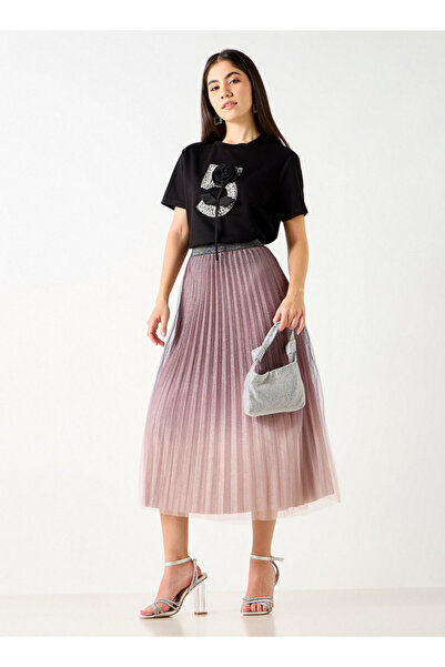 2Xtremz Embellished Crew Neck T-shirt With Short Sleeves