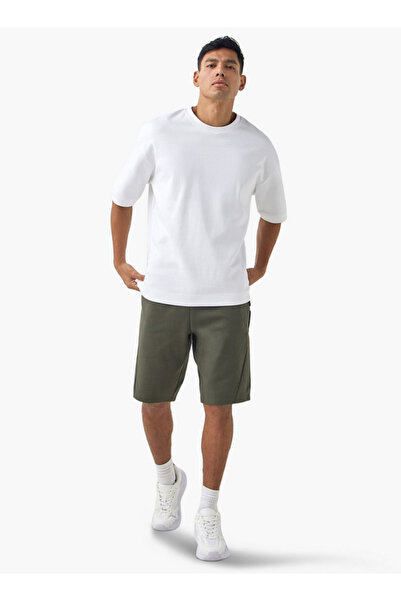 Adot Panelled Performance Shorts with Drawstring Closure and Pockets