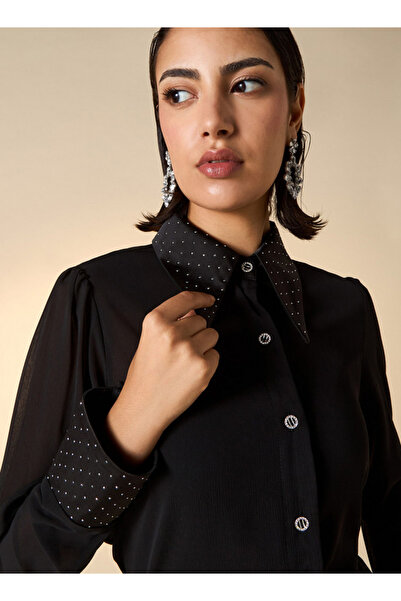 2Xtremz Embellished Shirt With Long Sleeves