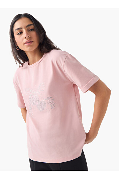 2Xtremz تي شيرت مزين بالفراشات بأكمام قصيرة