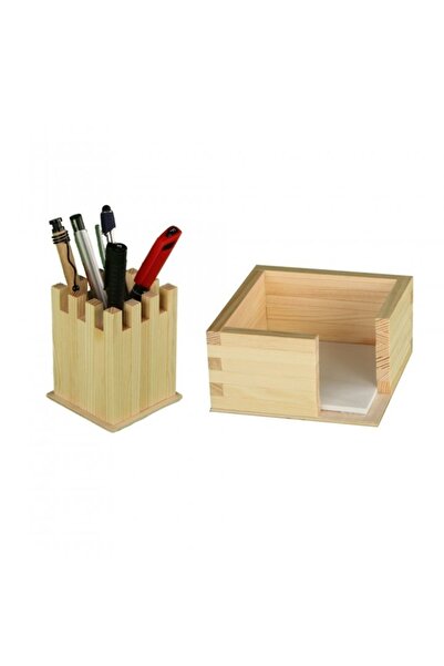 Walachia Set de construit Accesoriu de birou, 50 piese din lemn