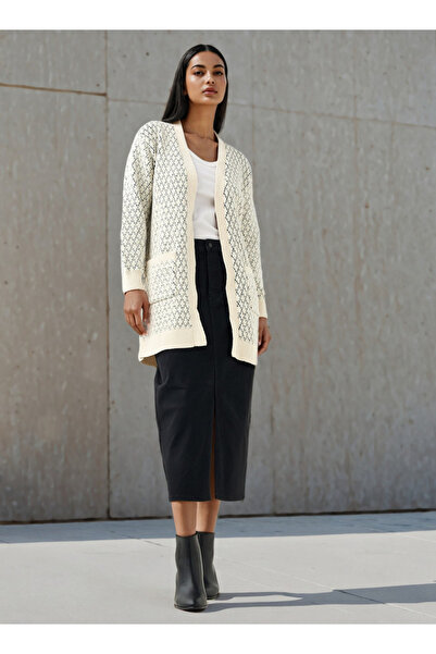 2Xtremz Patterned Longline Cardigan