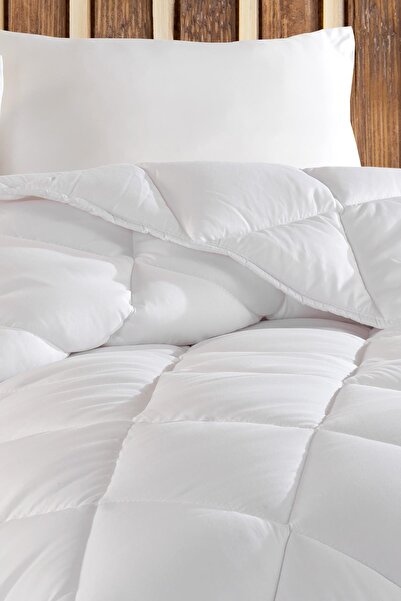 Yorgan Outlet Single Interlining Covered Silicone Quilt + 1 Pillow Gift