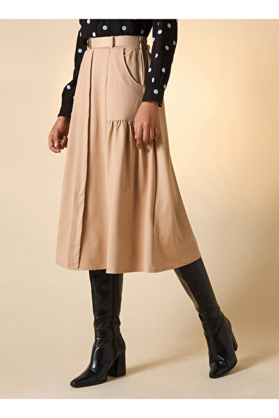 2Xtremz تنورة ميدي بخط A مع جيوب