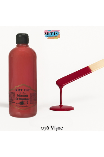 ART IST Geri Dönüşüm Boyaları 500ml - 076 VİŞNE