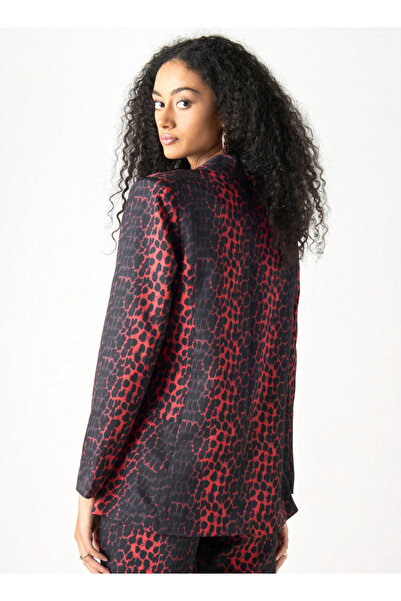 2Xtremz Printed Single Breasted Jacket With Pockets