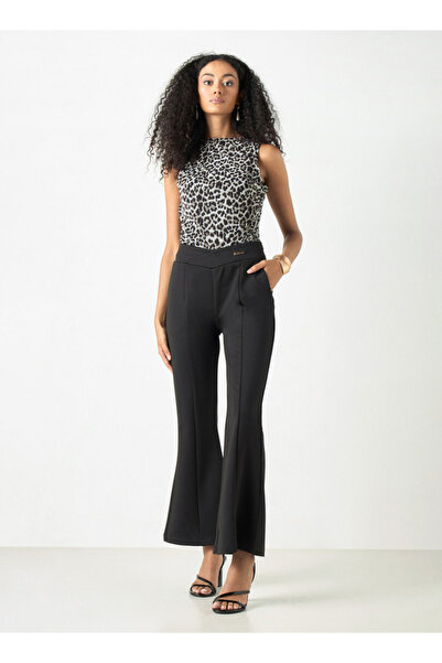 2Xtremz Plain Mid-Rise Trousers with Pockets