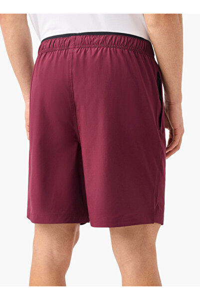 Adot Solid Shorts with Drawstring Closure and Pockets