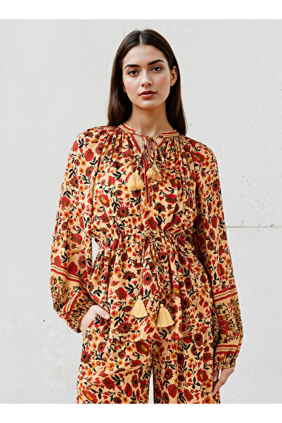 Lee Cooper Bohimian Printed Top