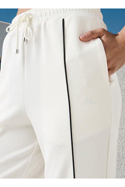 Kappa Piping Detail Wide Leg Track Pants