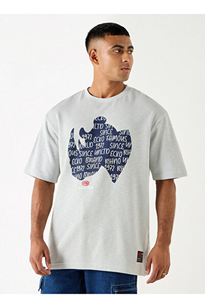 ECKO Unltd Printed Crew Neck T-shirt With Short Sleeves