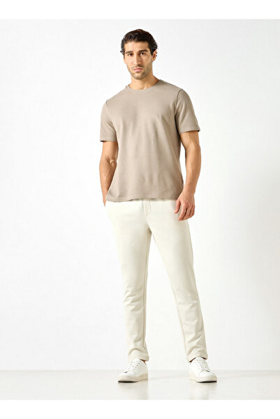 Iconic Textured Knit T-shirt With Short Sleeves