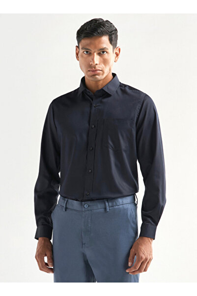 FAV Regular Fit Shirt with Long Sleeves and Pocket