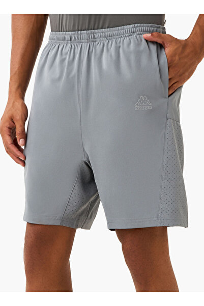 Kappa Kappa Logo Print Shorts with Mesh Accent