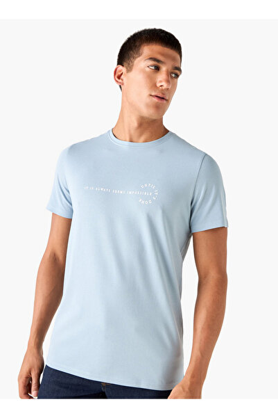 Iconic تي شيرت بطباعة طباعية