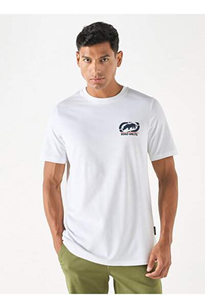 ECKO Unltd Logo Print Crew Neck T-shirt