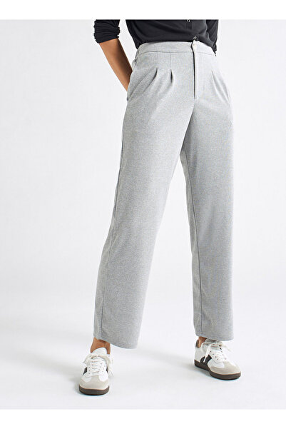 FAV Textured Wide Leg Pants with Pockets