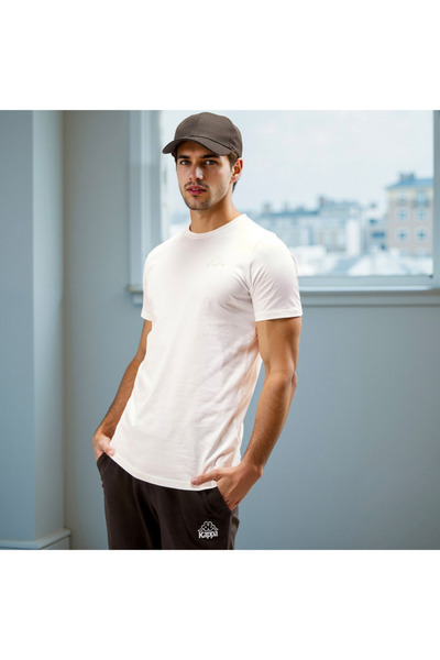 Kappa Crew Neck Regular Fit T-shirt with Short Sleeves
