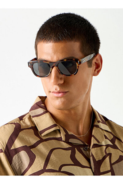 FAV Printed Full Rim Tinted Sunglasses