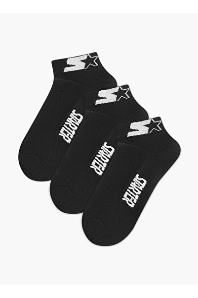 Starter Set of 3 - Starter Logo Print Ankle Length Socks