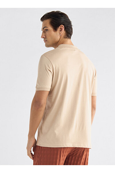 FAV Solid Polo T-shirt with Short Sleeves