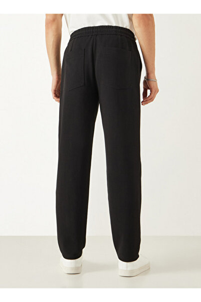 Iconic Solid Regular Fit Flexi Waist Joggers with Pockets