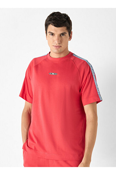 Kappa Logo Print T-shirt with Short Sleeves