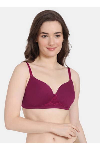 Zivame Balconette Bra With Hook And Eye Closure