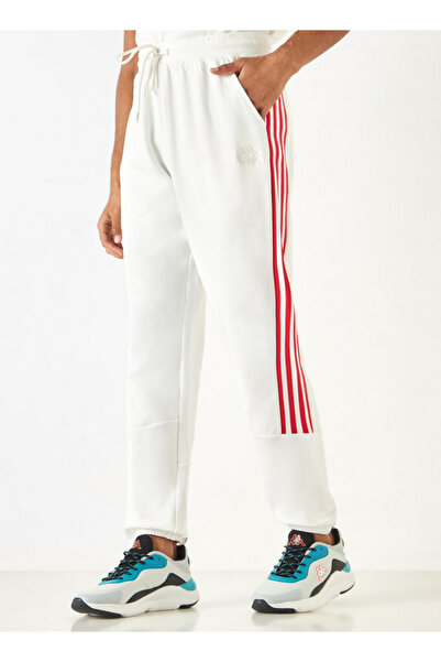 Kappa Striped Track Pants With Drawstring Closure And Pockets