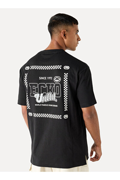 ECKO Unltd Printed Crew Neck T-shirt With Short Sleeves
