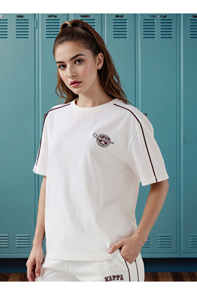 Kappa Logo Embroidered Crew Neck T-shirt
