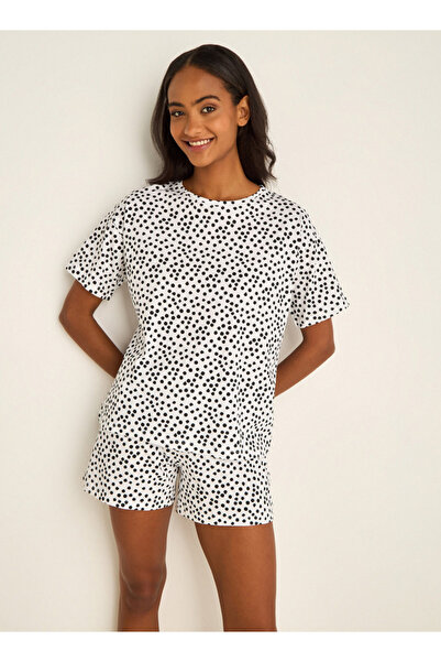 FAV Pyjama Short Set T-shirt and Shorts Cotton