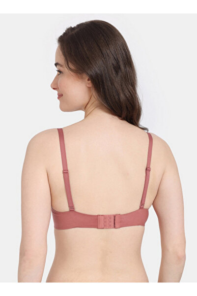 Zivame Padded Wired T-shirt Bra With Hook And Eye Closure