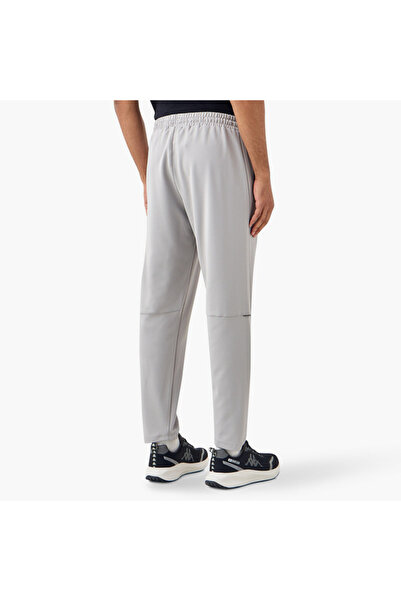 Kappa Panelled Jog Pants with Pockets and Drawstring Closure