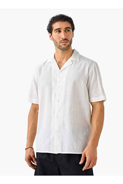 FAV قميص سيروسكر ذو ياقة منتجعية