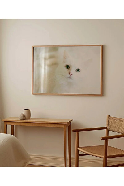 VOGLOO White Cat Poster