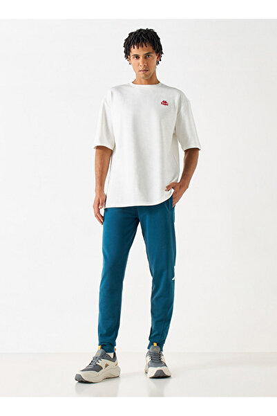 Kappa Logo Print T-shirt with Short Sleeves and Crew Neck