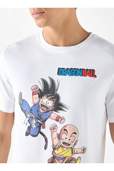 SP Characters تي شيرت بطبعة دراغون بول زد برقبة دائرية وأكمام قصيرة