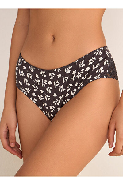 FAV All-Over Floral Print Bikini Briefs