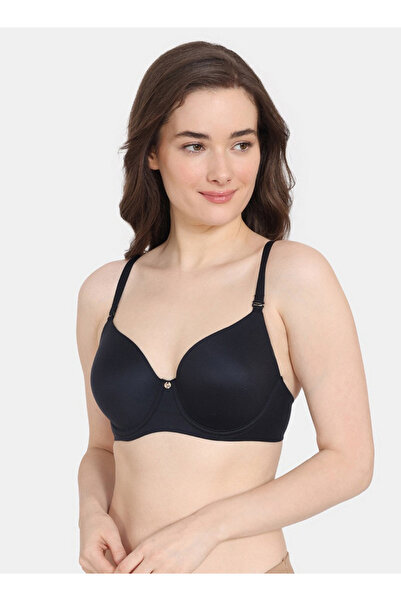 Zivame Padded Wired T-shirt Bra with Hook and Eye Closure
