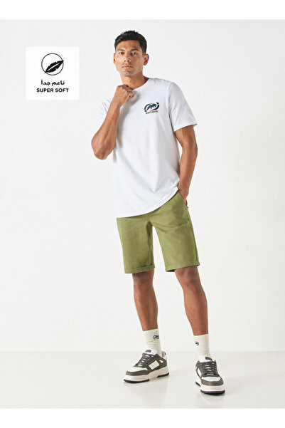 ECKO Unltd Logo Print Crew Neck T-shirt