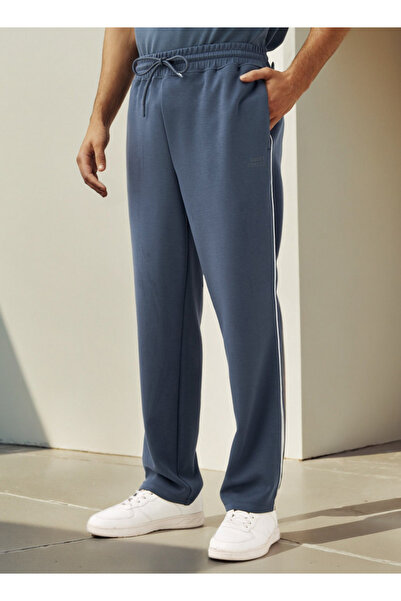 Kappa بنطال رياضي مطبوع مع رباط للإغلاق وجيوب