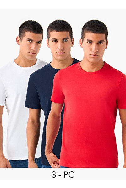 FAV مجموعة من 3 قطع - تي شيرت برقبة دائرية