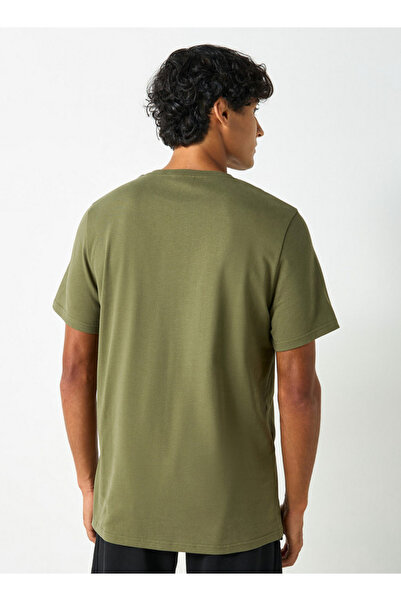 Kappa Solid Crew Neck T-shirt With Short Sleeves
