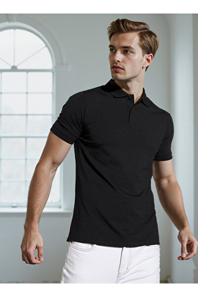 FAV تي شيرت بولو جيرسي بأكمام قصيرة