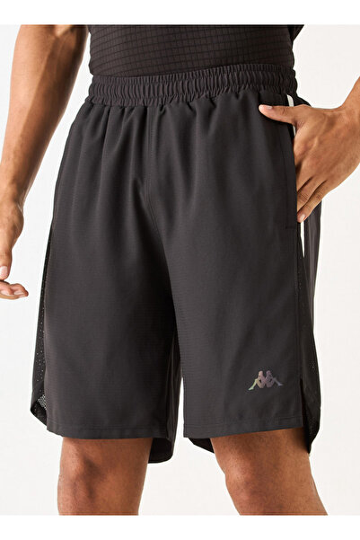 Kappa Logo Detail Shorts With Elasticated Waistband And Pockets