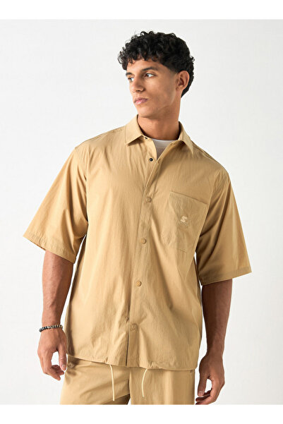 Starter Solid Shirt with Short Sleeves and Pocket