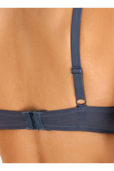 FAV Lace Detail Demi Bra with Hook and Eye Closure