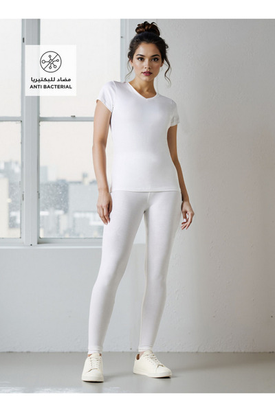 FAV T-shirt with V-neck and Cap Sleeves